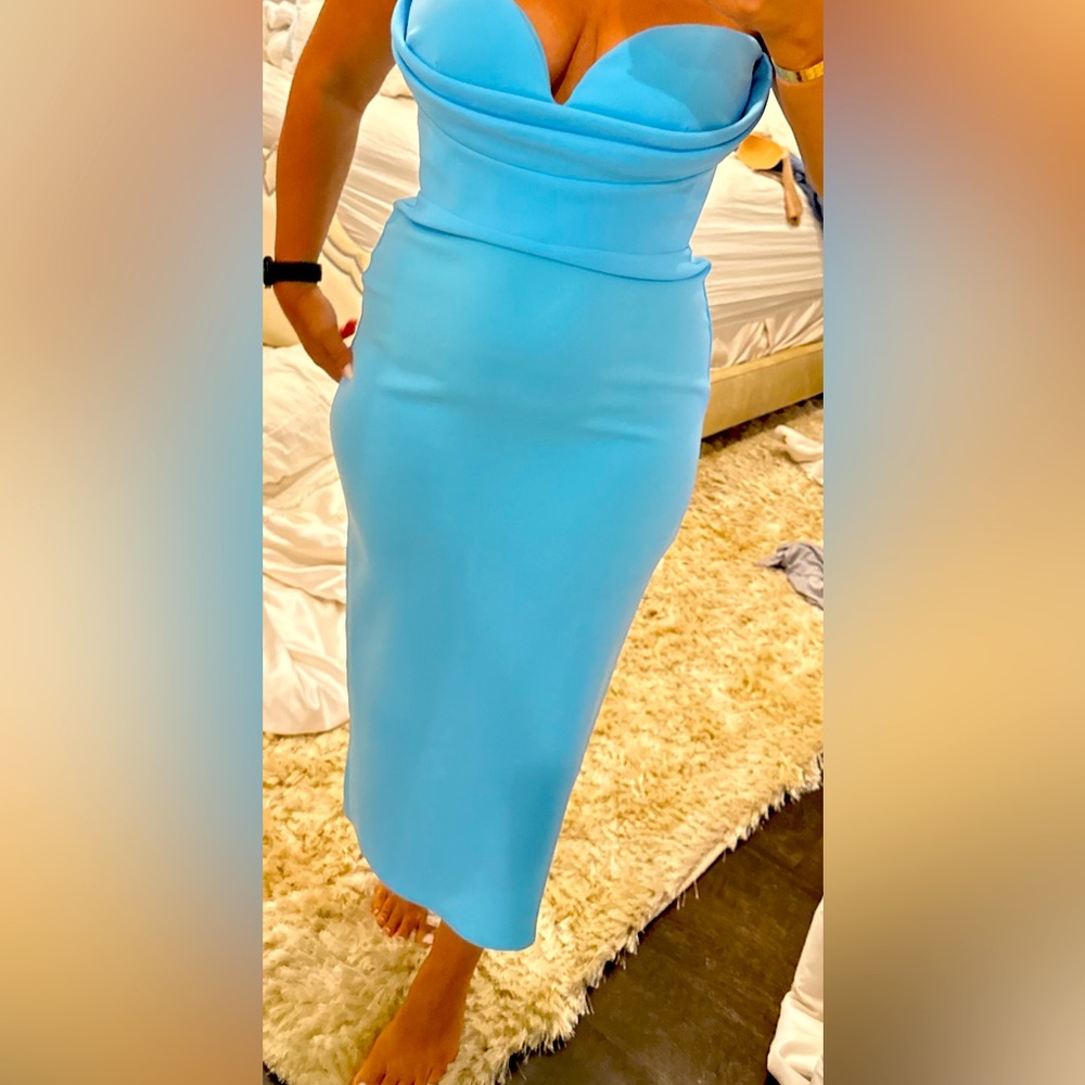 Alex Perry blue dress